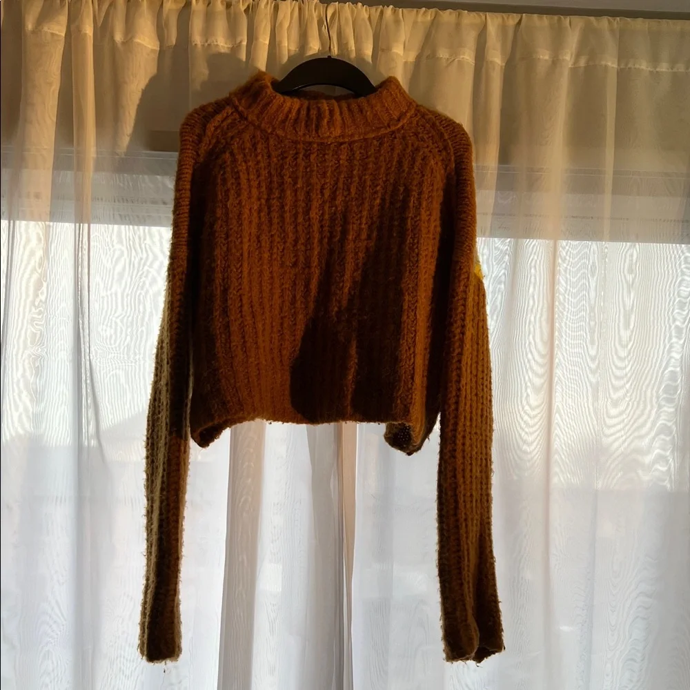 FREE PEOPLE cropped knit sweater - Picture 3 of 3